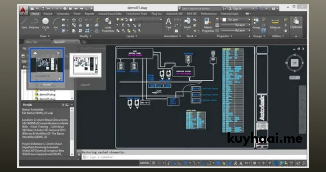 Download Autodesk Autocad Electrical 2018.1.1 Full Terbaru screenshot