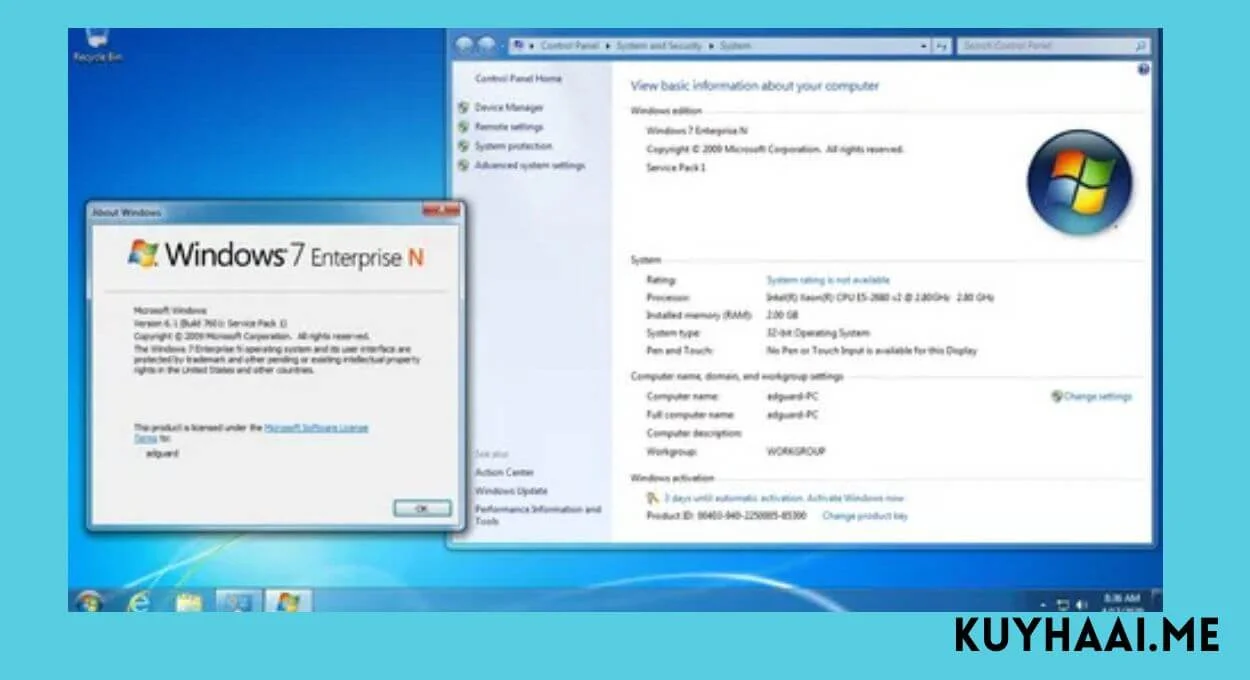 Download ISO Windows 7 Enterprise File 32/64-bit Gratis screenshot