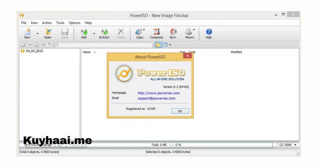 Download Poweriso 9.3 Terbaru Full Version - Kuyhaa screenshot