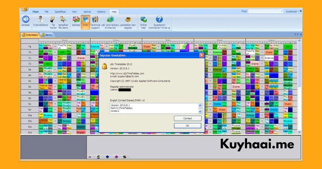 Download Asc Timetables Kuyhaa 2026.7.1 Full Version Terbaru screenshot