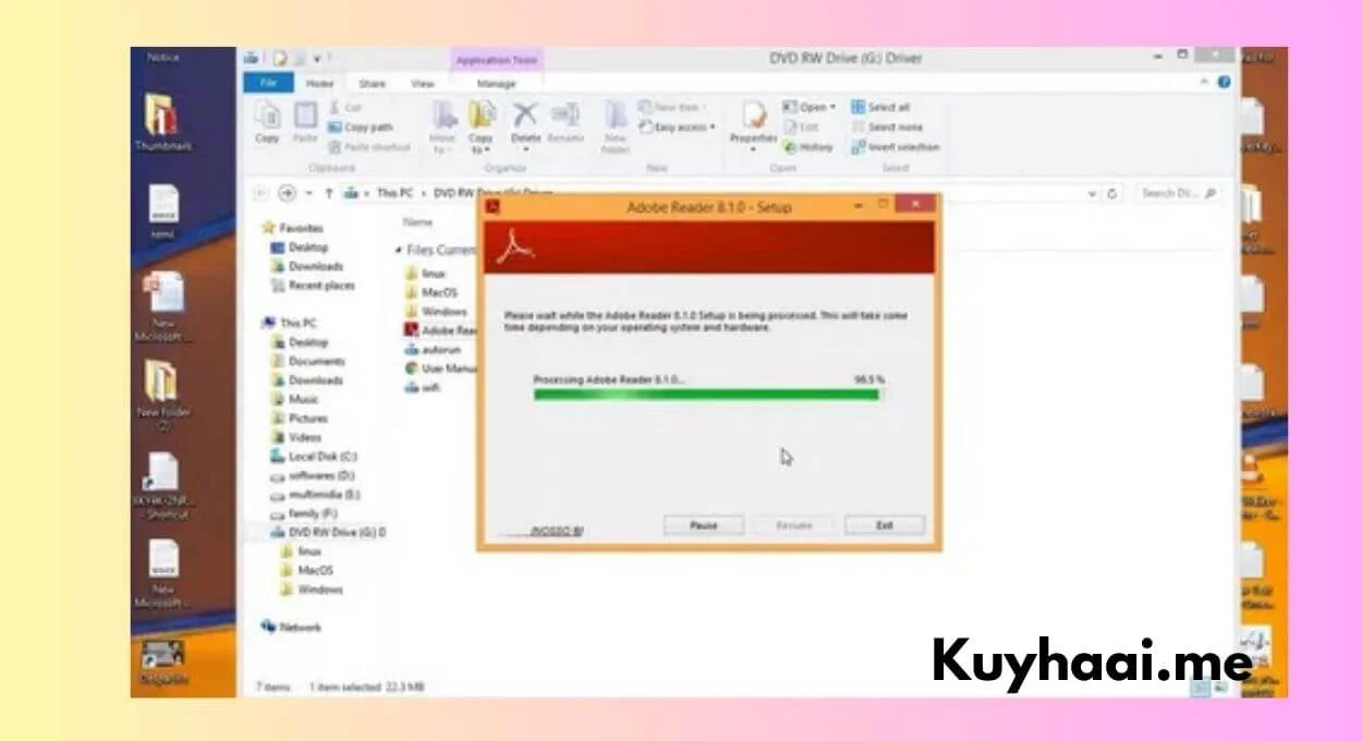 Download Acrobat Reader 8.0 Offline Installer 64 Bit screenshot