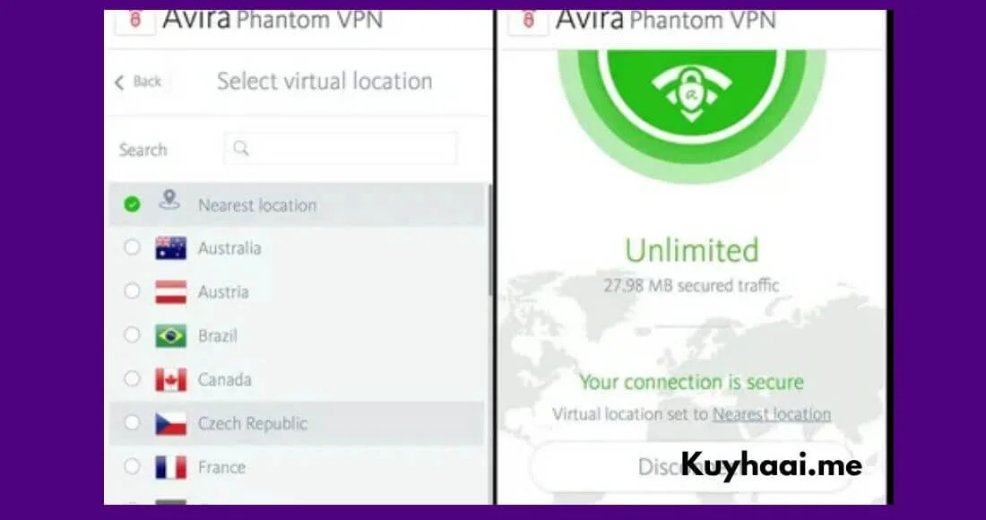 Download Avira Phantom Vpn Pro 2.44.1 Full Version Terbaru - Kuyhaa screenshot