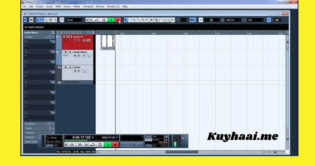 Download Cubase 5 Kuyhaa Full Crack Gratis v5.1.2 [PC] screenshot