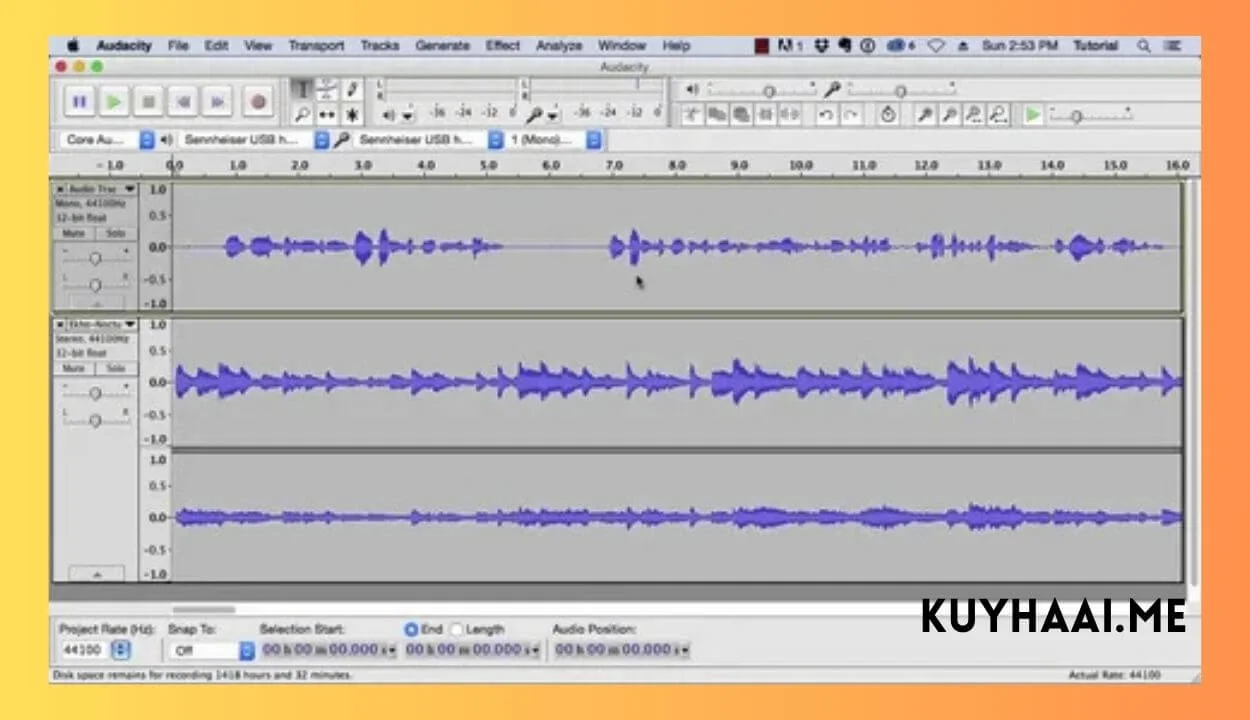 Download Audacity Crack Full v3.7.5 Terbaru (win/mac) screenshot