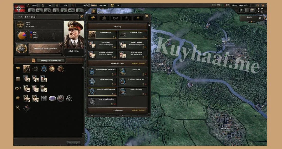 Download Game Hearts Of Iron 4 Full Repack v1.17.0.1 screenshot